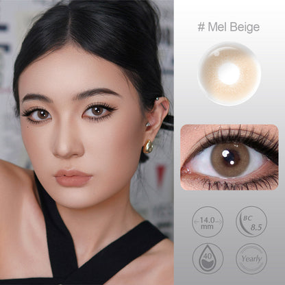 Euroring Mel Beige Colored Contacts - Image 2 | カラーコンタクト | FreshGo