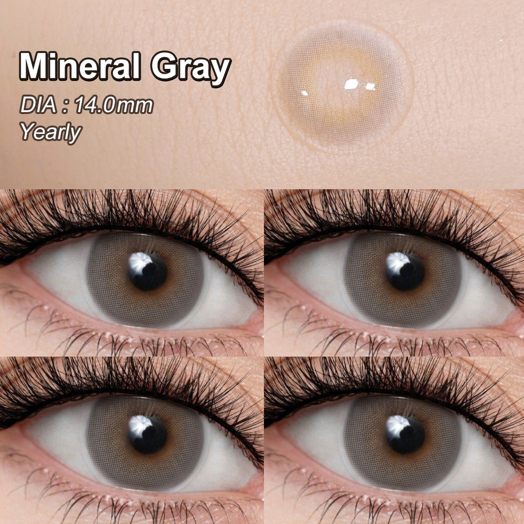Euroring Mineral Gray Colored Contacts - Image 3 | カラーコンタクト | FreshGo