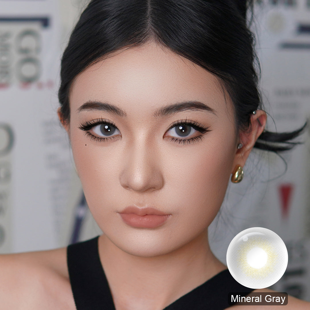 Euroring Mineral Gray Colored Contacts - Image 4 | カラーコンタクト | FreshGo
