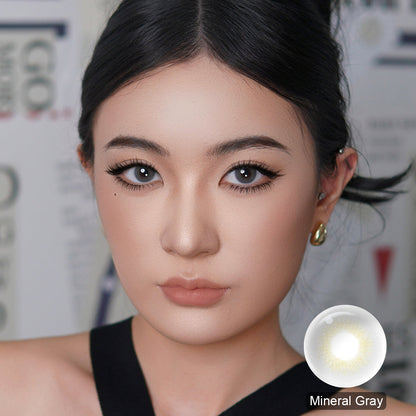 Euroring Mineral Gray Colored Contacts - Image 4 | カラーコンタクト | FreshGo