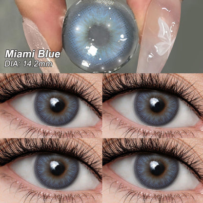Iris Miami Blue カラーコンタクト
