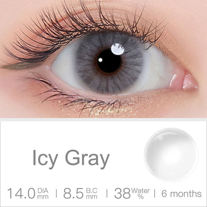 Queen Icy Gray カラーコンタクト
