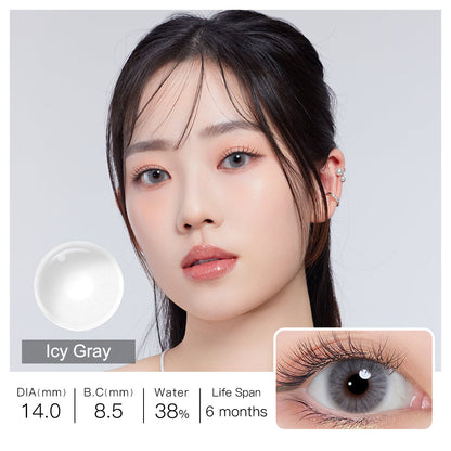 Queen Icy Gray カラーコンタクト