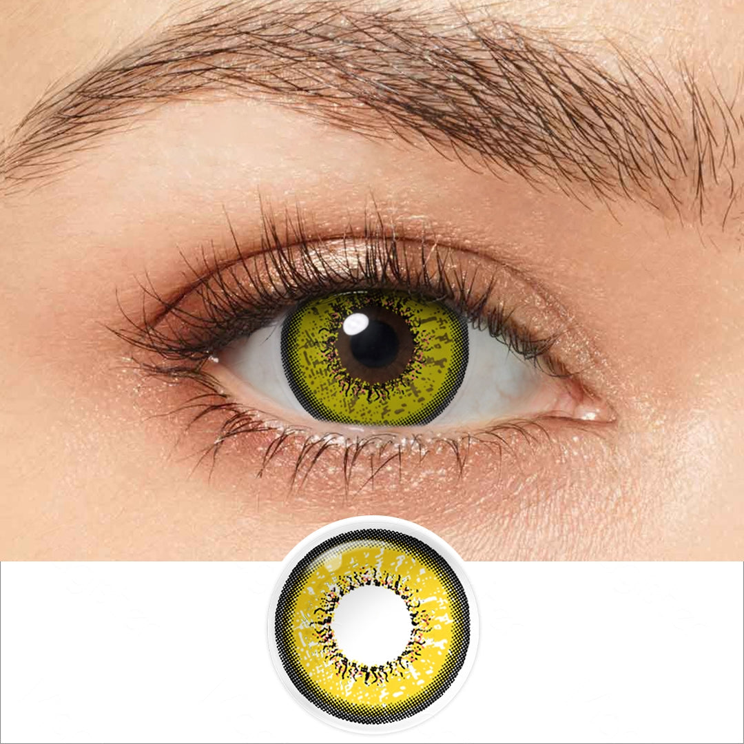 Flame Brown Colored Contacts | カラーコンタクト | FreshGo