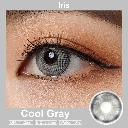 アイリスクールグレーカラコン