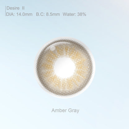 Desire Amber Gray Colored Contacts - Image 5 | カラーコンタクト | FreshGo