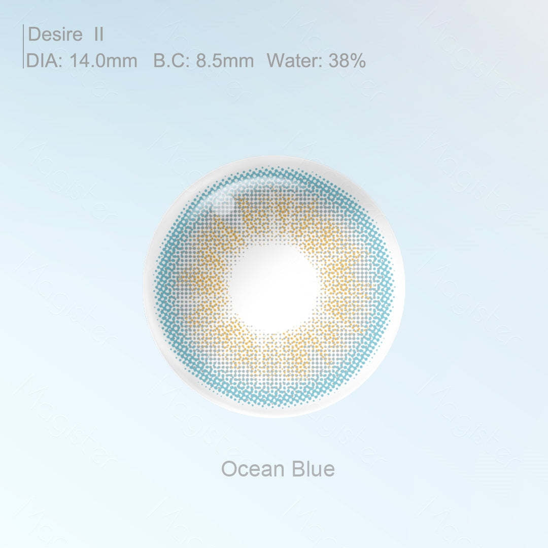Desire Ocean Blue Colored Contacts - Image 5 | カラーコンタクト | FreshGo