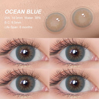 Desire Ocean Blue Colored Contacts - Image 3 | カラーコンタクト | FreshGo