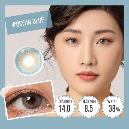 Desire Ocean Blue Colored Contacts - Image 4 | カラーコンタクト | FreshGo
