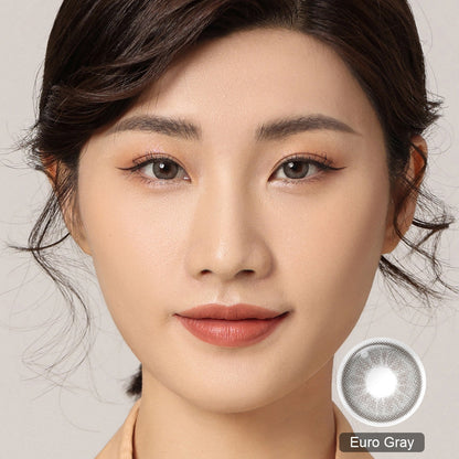 Desire Euro Gray Colored Contacts - Image 4 | カラーコンタクト | FreshGo