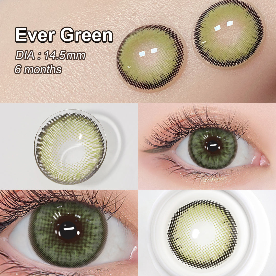 Diamond N Ever Green Colored Contacts - Image 3 | カラーコンタクト | FreshGo