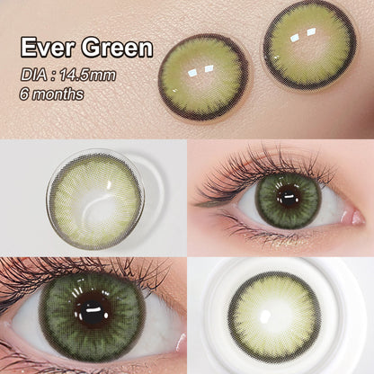 Diamond N Ever Green Colored Contacts - Image 3 | カラーコンタクト | FreshGo