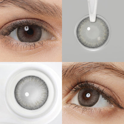 Bunny Cadet Gray Colored Contacts - Image 2 | カラーコンタクト | FreshGo