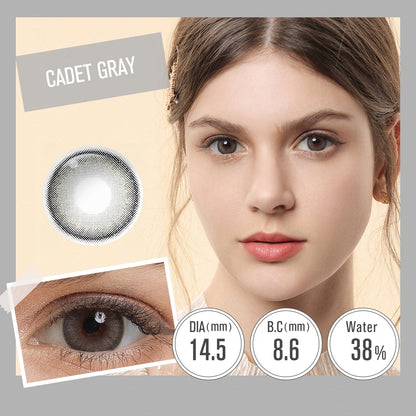 Bunny Cadet Gray Colored Contacts - Image 3 | カラーコンタクト | FreshGo