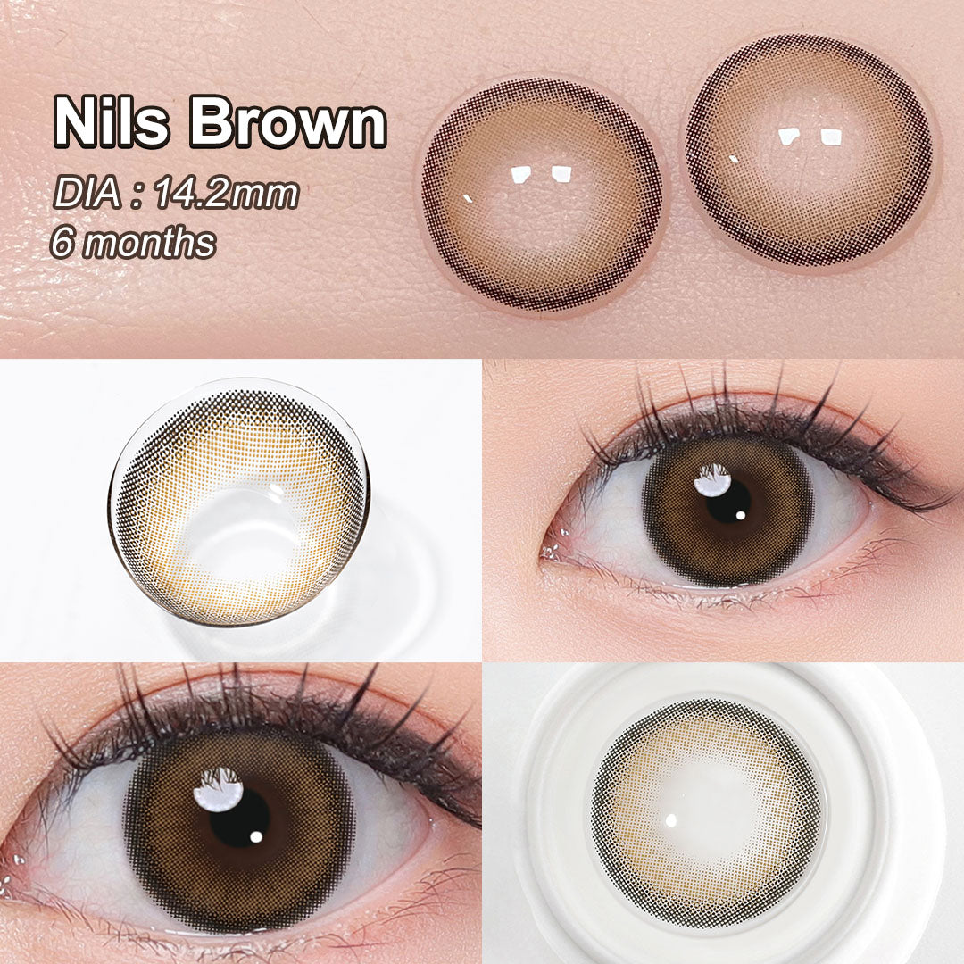 NILSブラウンカラコン
