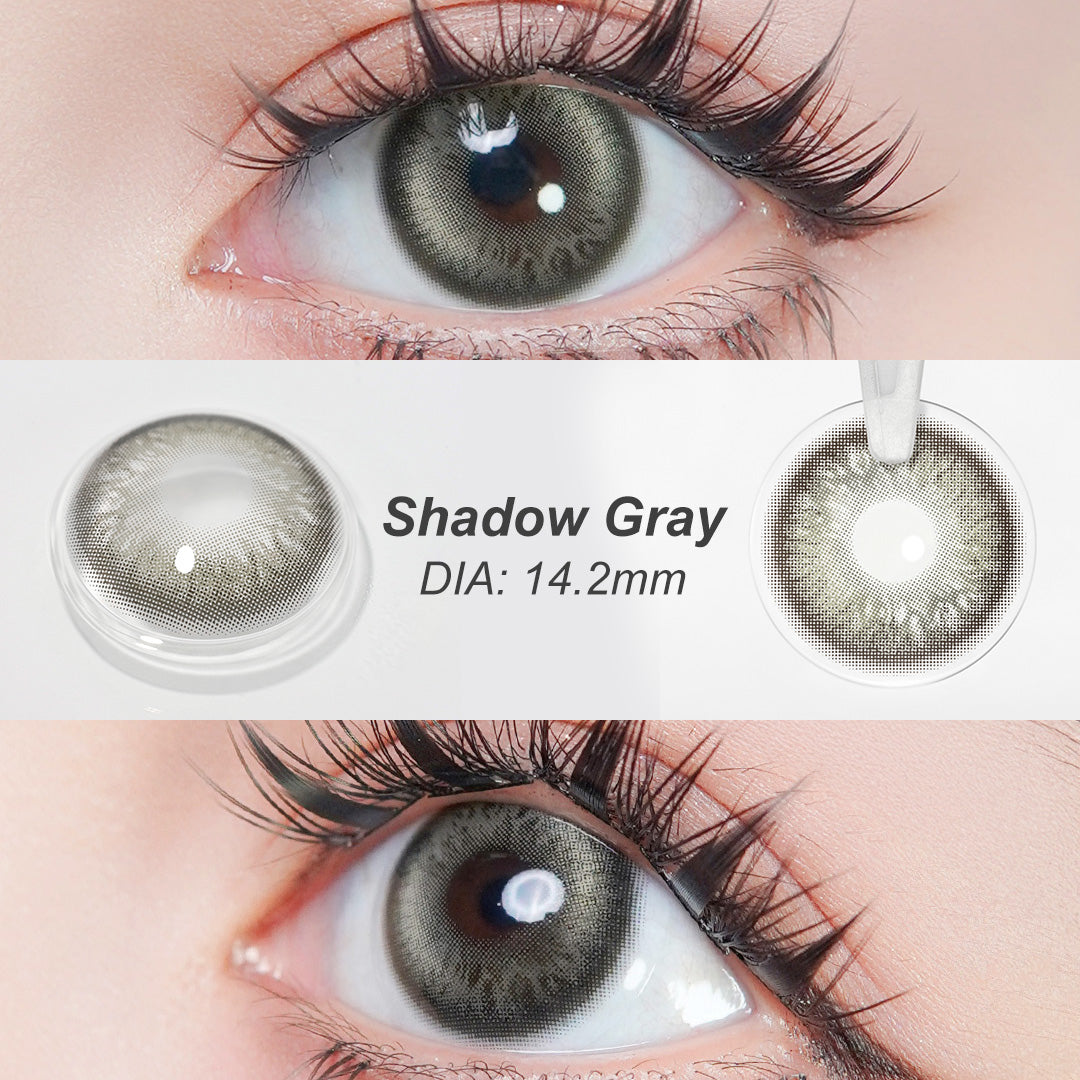 BLUSH GIRL Shadow Gray Colored Contacts - Image 3 | カラーコンタクト | FreshGo