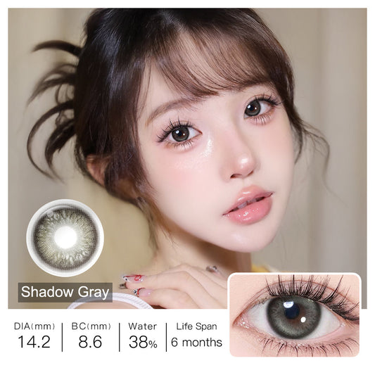 BLUSH GIRL Shadow Gray Colored Contacts - Image 4 | カラーコンタクト | FreshGo