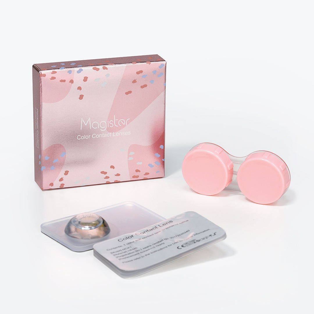 Desire Amber Gray Colored Contacts - Image 7 | カラーコンタクト | FreshGo
