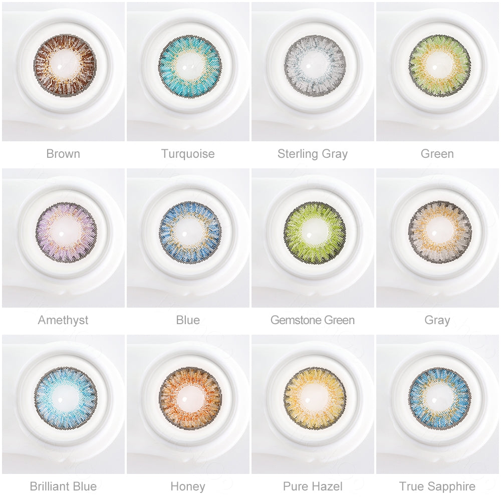 3 Tone Colored Contacts 12 Colors Available - Image 2 | Colored Contacts | FreshGo